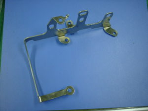 車載用アルミバスバーへのスズメッキ　（25cm×20cm）
